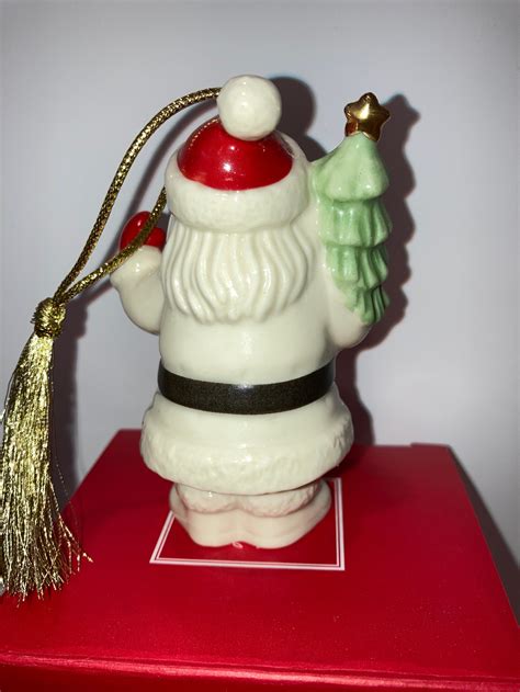 lenox santa claus ornament